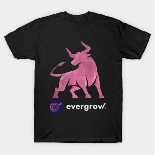 Bull Market Evergrow Crypto EGC Coin To The Moon Crypto Token Cryptocurrency Wallet Birthday Gift For Men Women Kids T-Shirt